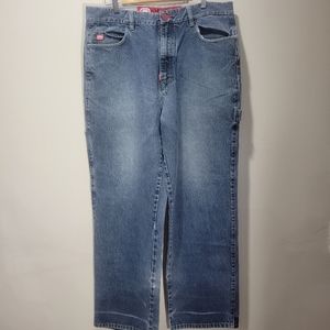 ECKO UNLTD eckō.complex Denim Foundry Loose Cargo Fit 38x 30 vintage